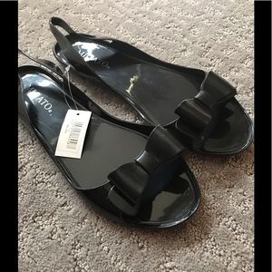 Black Bow Slides